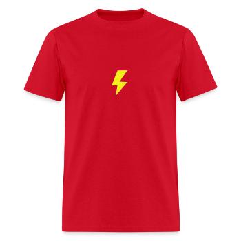 Powerful - Men's T-Shirt - red - Front - Jose (178cm)