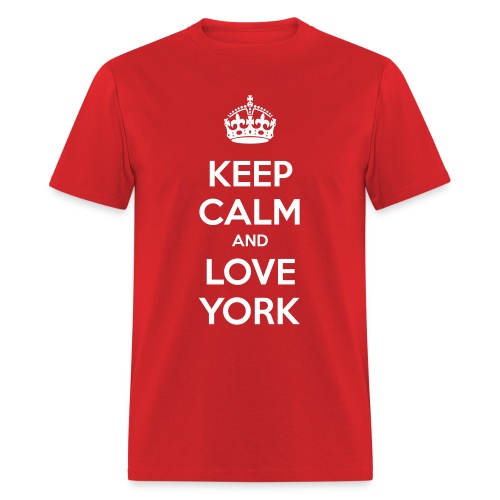 calm york - Men's T-Shirt
