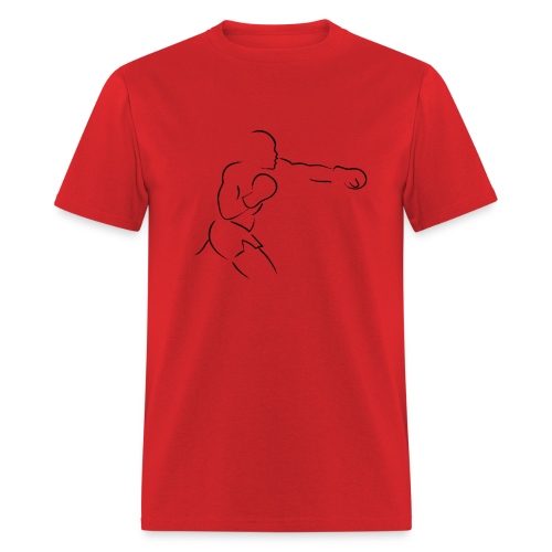 FIF Men Silhouette Fighter Design - Men's T-Shirt