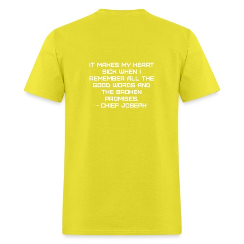 Chief Joseph Quote - Men's T-Shirt