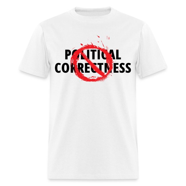 POLITICAL CORRECTNESS (restricted symbol over)