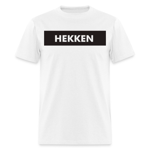 hekken solid black - Men's T-Shirt