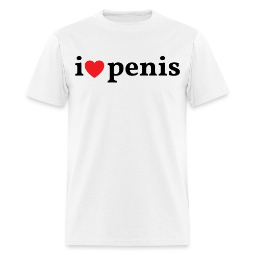 I Heart Cock - I Love Penis - Men's T-Shirt