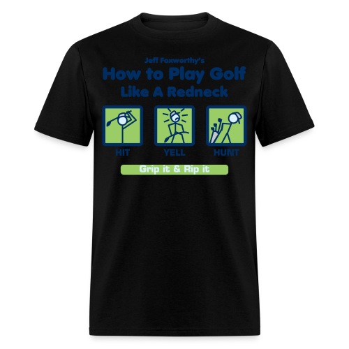 how to golfseps01 - Men's T-Shirt