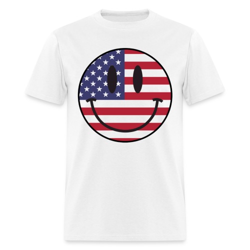 Smiley USA - Men's T-Shirt