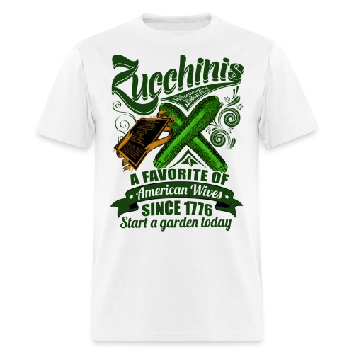 Zucchinis_Print - Men's T-Shirt