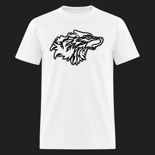 wolfepacklogowhite2 png - Men's T-Shirt