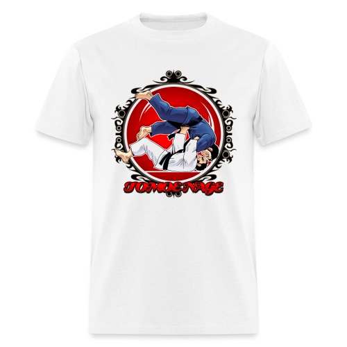 Judo Shirt Jiu Jitsu Shirt Throw Tomoe Nage - Men's T-Shirt