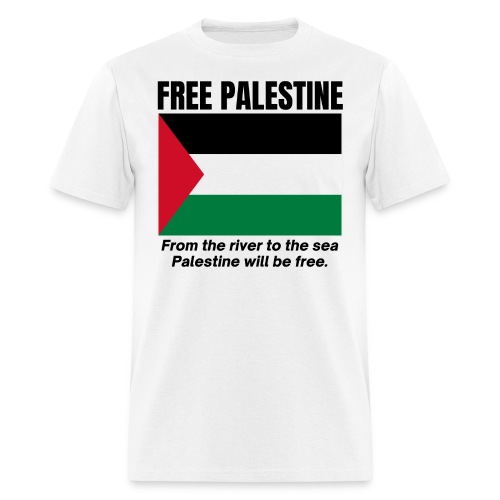 Free Palestine, Palestine Will Be Free - Men's T-Shirt