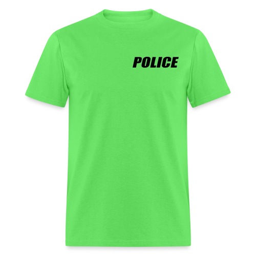 Police Black - Men's T-Shirt