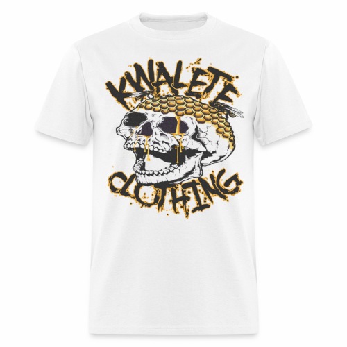 Kwalete Fly Skull Official Black Yellow MMXXII - Men's T-Shirt
