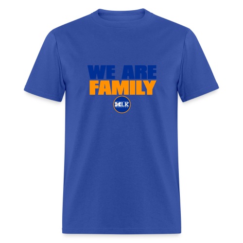 we are family Broncos(Wht - Men's T-Shirt