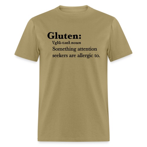 Gluten def - Men's T-Shirt