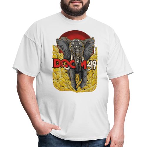 Yellow Smoke Elephant by DooM49 - Men's T-Shirt