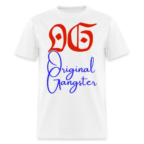 O.G Original Gangster - Red & Blue Unite - Men's T-Shirt