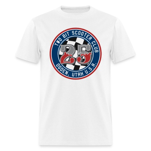 Two Bit Scooter Club Logo - Men's T-Shirt