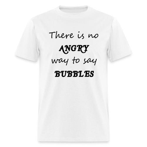 Bubbles Black - Men's T-Shirt