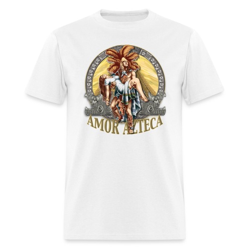 Amor Azteca by RollinLow - Men's T-Shirt