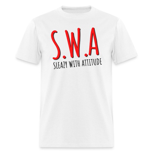 Sleazy With Attitude - Men's T-Shirt