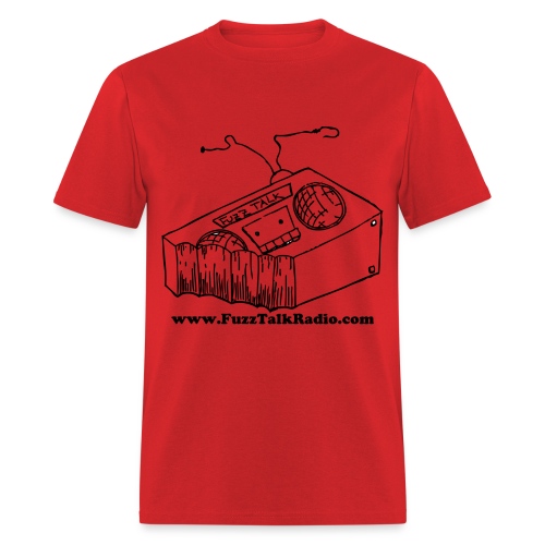 FTRLogoBlackAddress - Men's T-Shirt