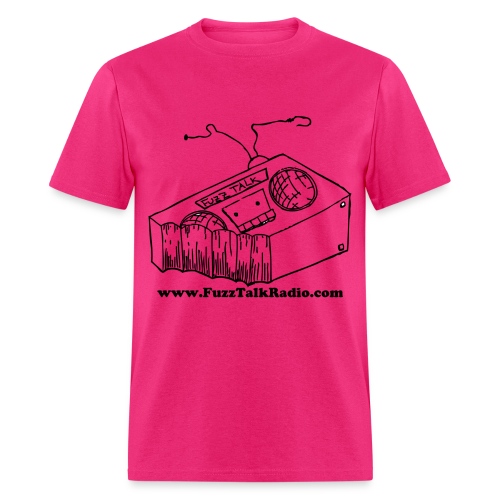 FTRLogoBlackAddress - Men's T-Shirt