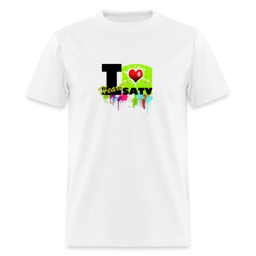 I Love SATV - Men's T-Shirt