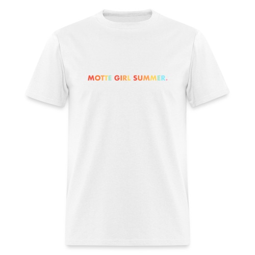 Rainbow Edition- Motte Girl Summer - Men's T-Shirt