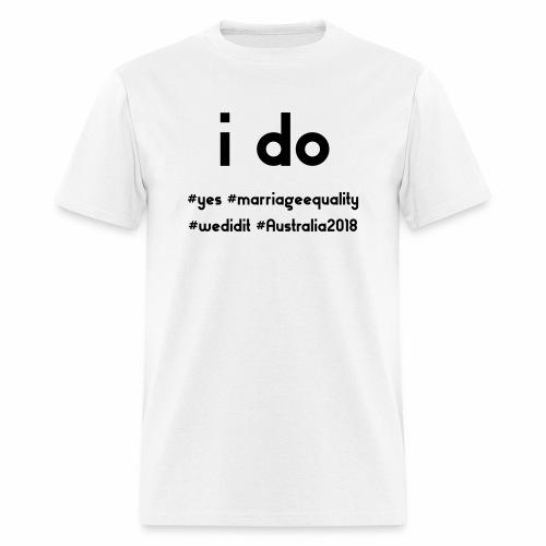 ido marriageequality tshirt design 15012018 - Men's T-Shirt