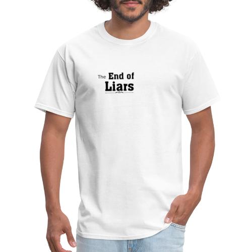 Black on white TEOL logo - Men's T-Shirt
