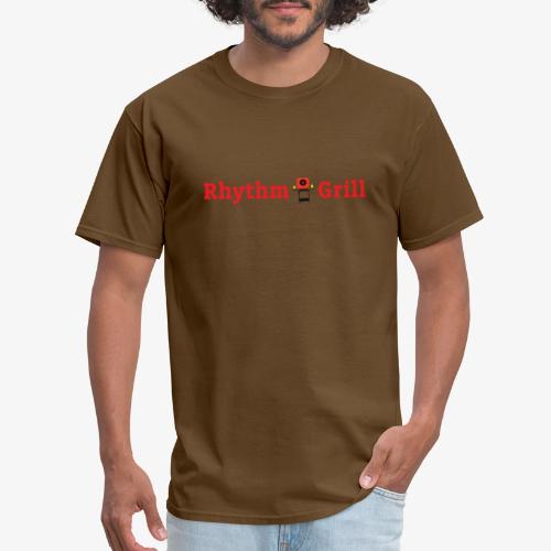 Rhythm Grill word logo - Men's T-Shirt