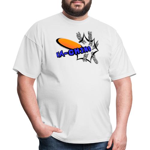 Disc Golf Pop Art Banging Chains Shirt - Men's T-Shirt