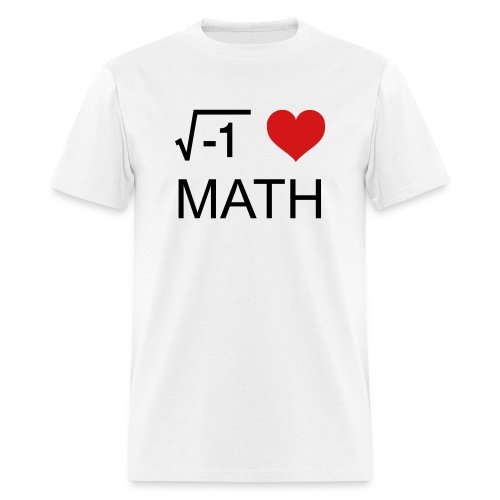 love math - Men's T-Shirt