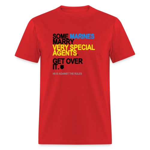 some marines marry very special agents - Men's T-Shirt