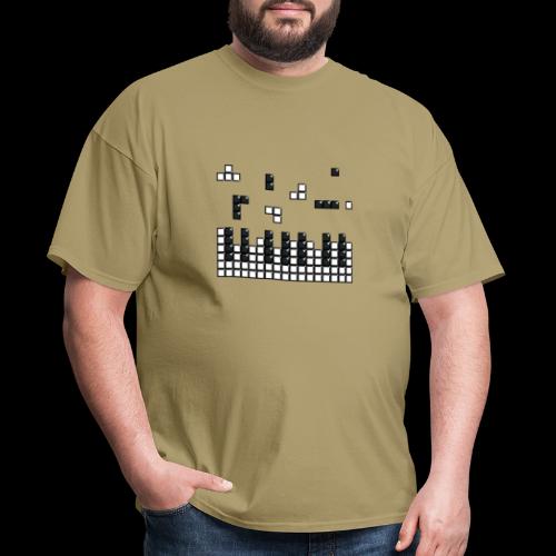 Hit the Brick Piano Keys - Men's T-Shirt