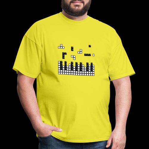 Hit the Brick Piano Keys - Men's T-Shirt