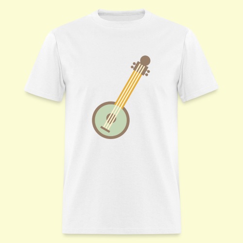 banjo design - Men's T-Shirt
