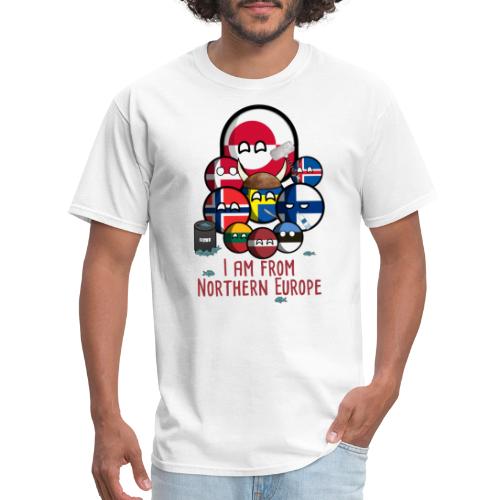 I am from northern Europe! Countryball - Men's T-Shirt