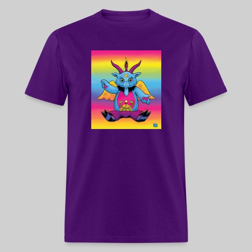 Rainbow Baphomet - Men's T-Shirt