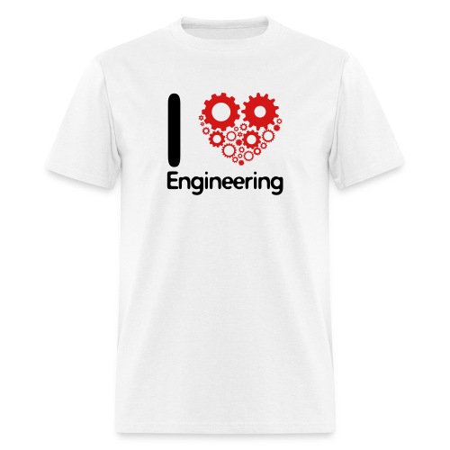 I Love Engineering - Men's T-Shirt
