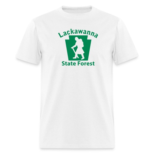 Lackawanna State Forest Keystone Hiker female - Men's T-Shirt