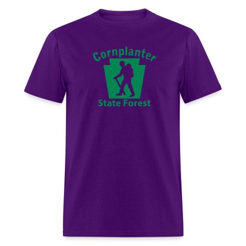 Cornplanter State Forest Keystone Hiker male - Men's T-Shirt