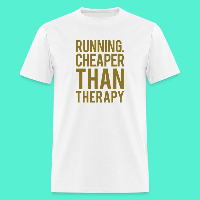 Running cheaper than therapy
