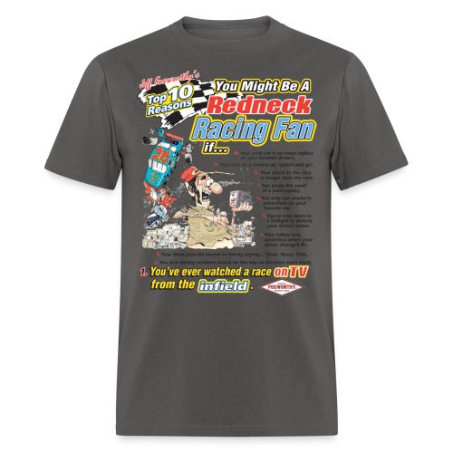 racing white only - Men's T-Shirt