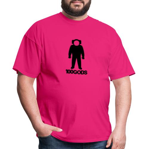 100GODS black logo - Men's T-Shirt