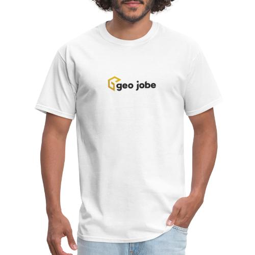 GEO Jobe Corp Logo - Black Text - Men's T-Shirt