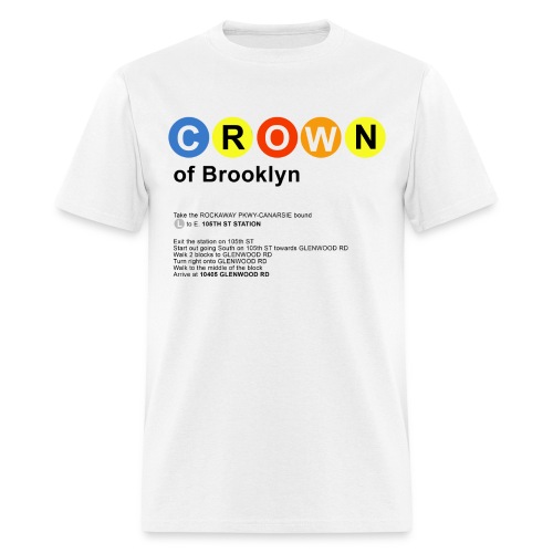 CROWN of Brooklyn Train image2 - Men's T-Shirt