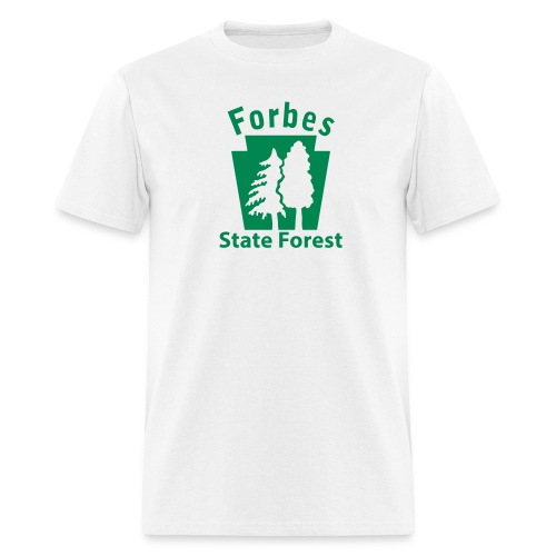 Forbes State Forest Keystone (w/trees) - Men's T-Shirt