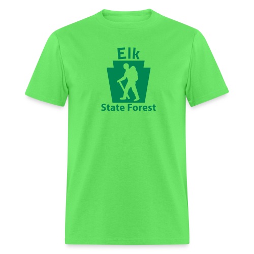 Elk State Forest Keystone Hiker male - Men's T-Shirt