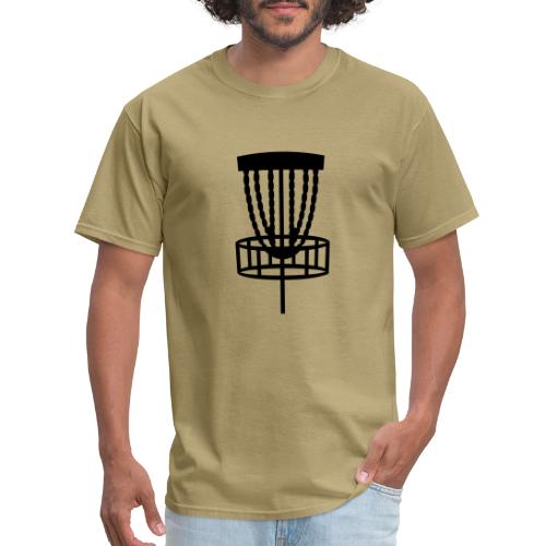 Disc Golf Basket Icon - Men's T-Shirt