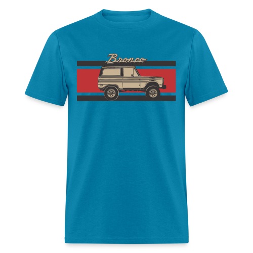 Bronco Truck Billet Design Men's T-Shirt - Men's T-Shirt